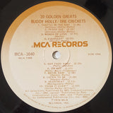 Buddy Holly / The Crickets (2) : 20 Golden Greats (LP, Comp, Glo)