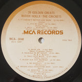 Buddy Holly / The Crickets (2) : 20 Golden Greats (LP, Comp, Glo)