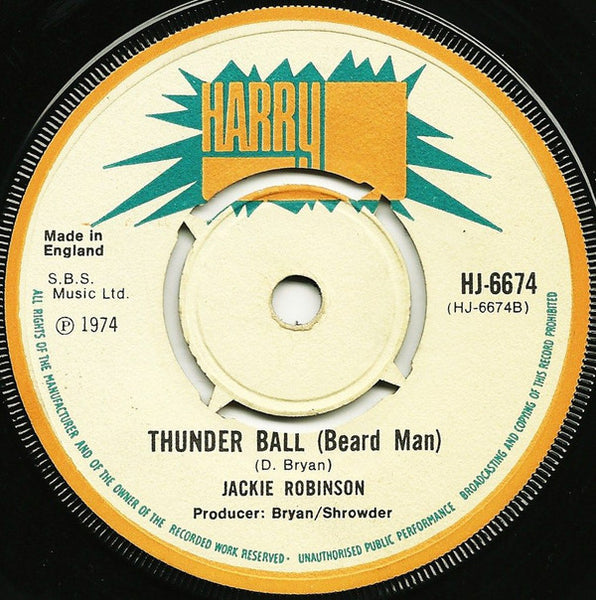 Jackie Robinson (2) : Homely Girl (7")