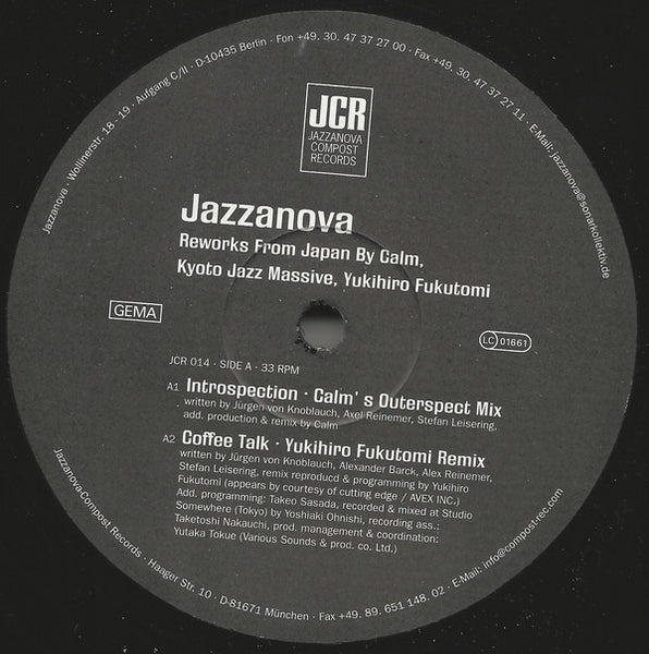Jazzanova : Reworks From Japan (12")