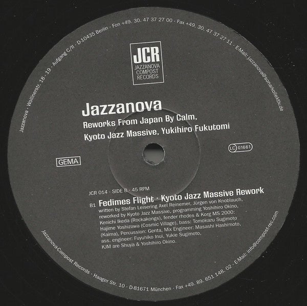 Jazzanova : Reworks From Japan (12")