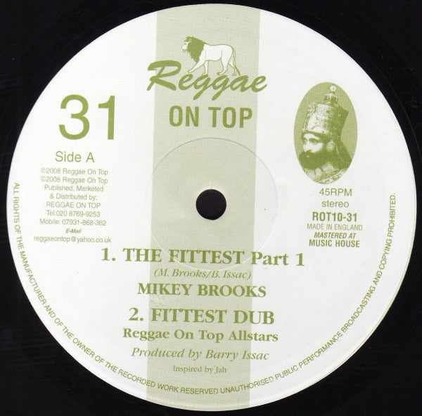 Mike Brooks : The Fittest (10")