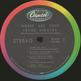 Frank Sinatra With Gordon Jenkins And His Orchestra : Where Are You? (LP, Album, RP)
