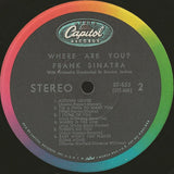 Frank Sinatra With Gordon Jenkins And His Orchestra : Where Are You? (LP, Album, RP)