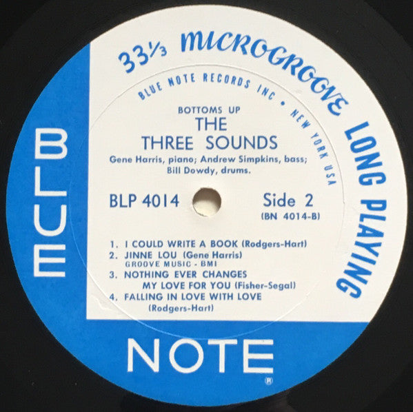 The Three Sounds : Bottoms Up! (LP, Album, Mono, RE)