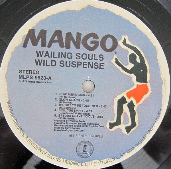 Wailing Souls : Wild Suspense (LP, Album, RP)