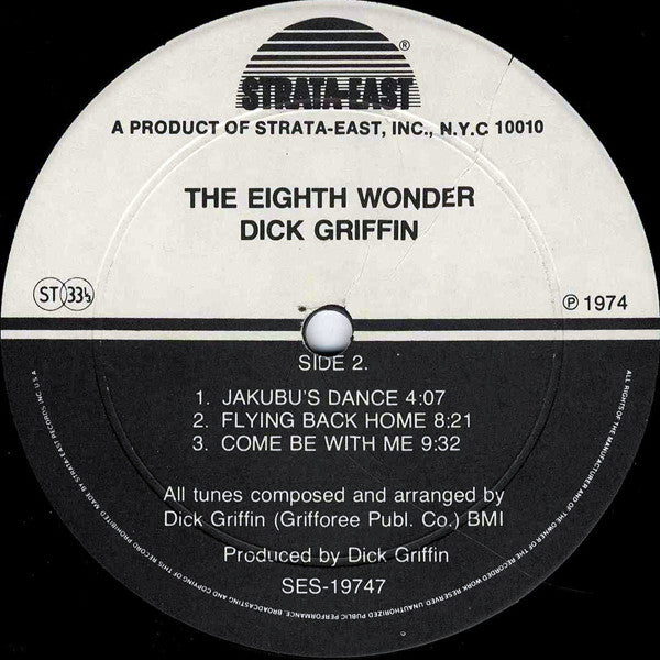 Dick Griffin : The Eighth Wonder (LP, Album)