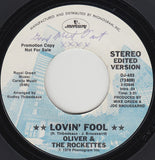 Oliver & The Rockettes : Lovin' Fool (7", Promo)