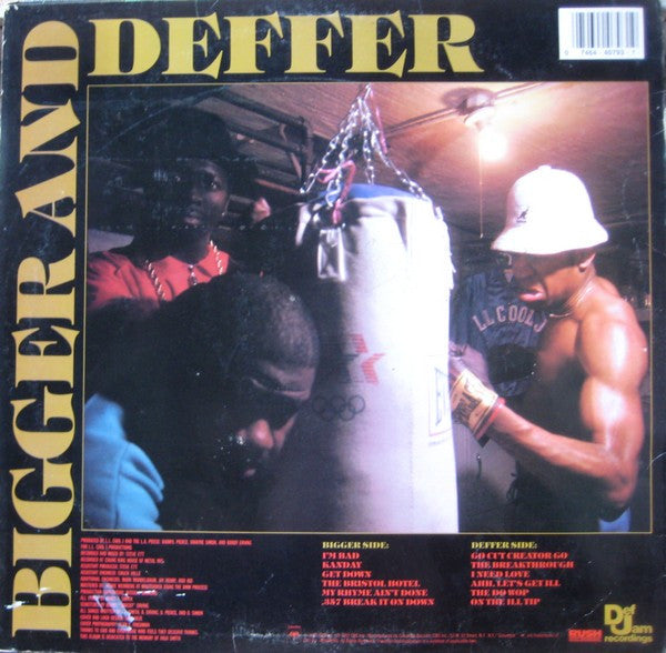L.L. Cool J* : Bigger And Deffer (LP, Album)