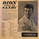 Dion (3) : Dion Sings To Sandy (LP, Album, Roc)
