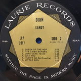 Dion (3) : Dion Sings To Sandy (LP, Album, Roc)