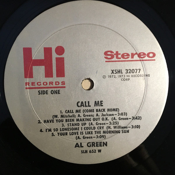 Al Green : Call Me (LP, Album, W -)
