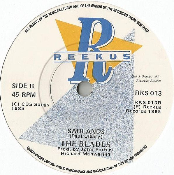 The Blades : The Last Man In Europe (7")