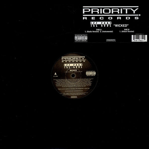 Ice Cube : Wicked (12", Promo)