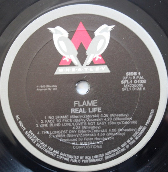 Real Life : Flame (LP, Album)