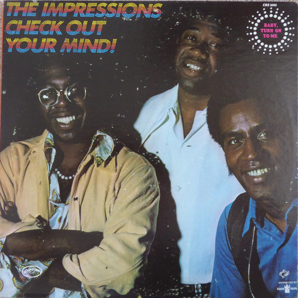 The Impressions : Check Out Your Mind! (LP, Album, Mon)