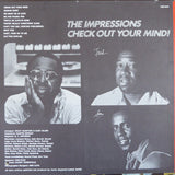 The Impressions : Check Out Your Mind! (LP, Album, Mon)