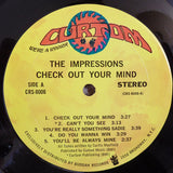 The Impressions : Check Out Your Mind! (LP, Album, Mon)