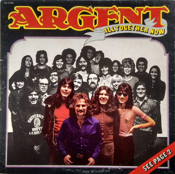 Argent : All Together Now (LP, Album, Pit)
