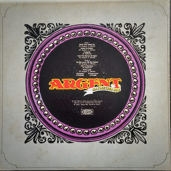 Argent : All Together Now (LP, Album, Pit)