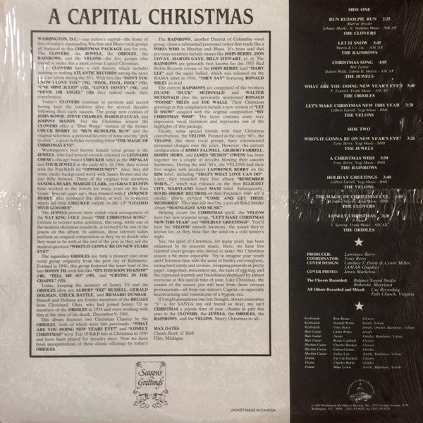 Various : A Capital Christmas (LP, Comp)