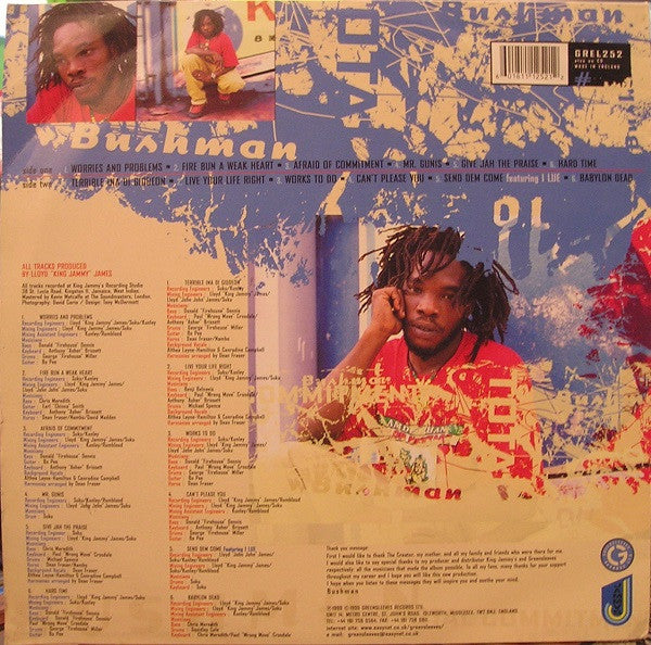 Bushman (3) : Total Commitment (LP, Album)