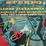 Lorez Alexandria With The Ramsey Lewis Trio : Early In The Morning (LP, Album, RE)