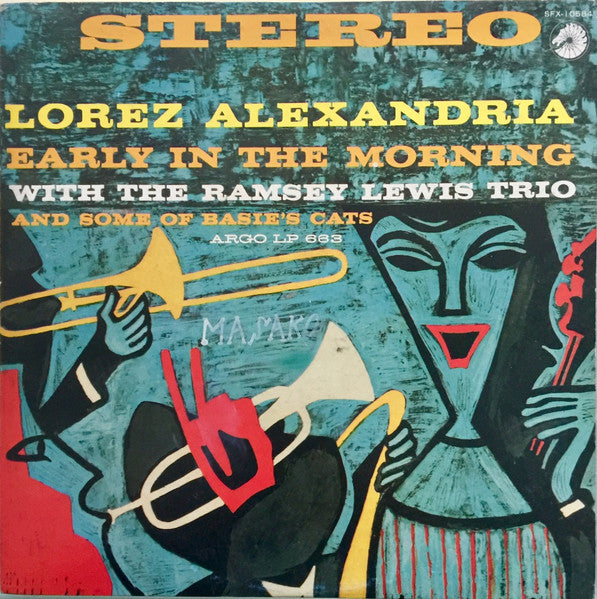 Lorez Alexandria With The Ramsey Lewis Trio : Early In The Morning (LP, Album, RE)