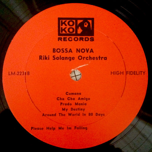 Orchestra Niki Solange : Bossa Nova (LP, Album)