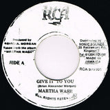 Martha Wash : Give It To You (7")