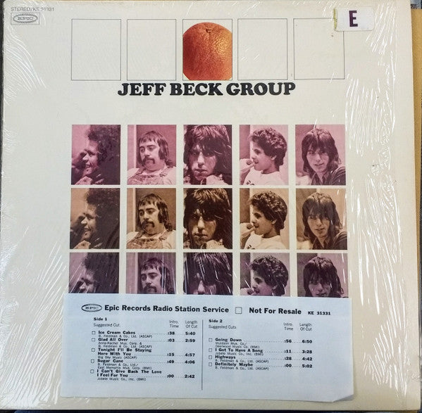 Jeff Beck Group : Jeff Beck Group (LP, Album)