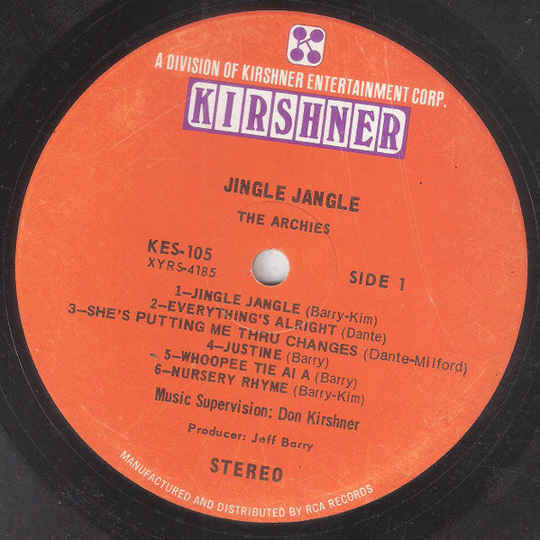 The Archies : Jingle Jangle (LP, Album)