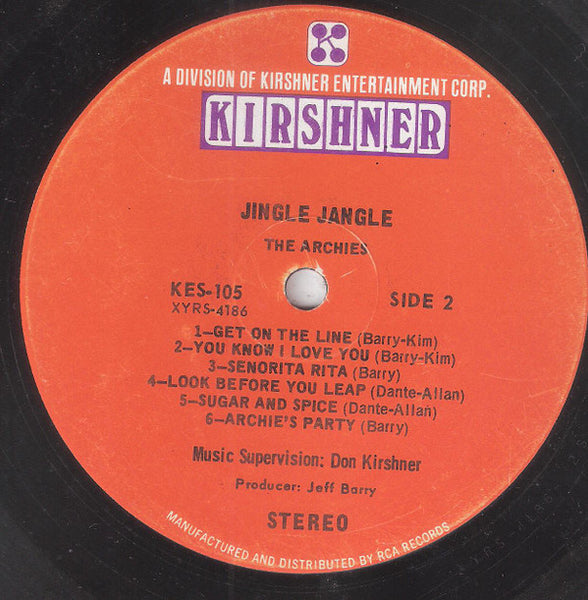 The Archies : Jingle Jangle (LP, Album)