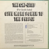 The Chi-Lites : (For God's Sake) Give More Power To The People (LP, Album)