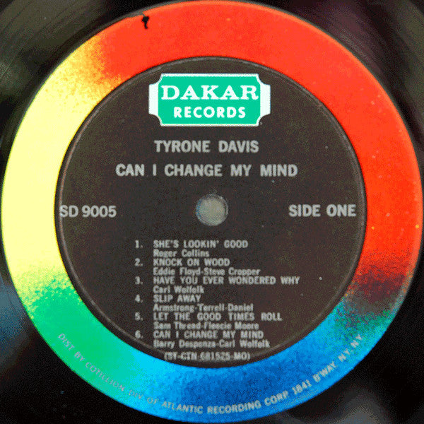 Tyrone Davis : Can I Change My Mind (LP, Album, MO )