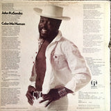 John KaSandra : Color Me Human (LP, Album, Promo, Pit)
