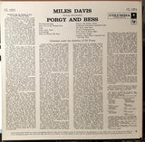Miles Davis : Porgy And Bess (LP, Album, Mono, Ter)