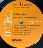 Brian Auger's Oblivion Express : A Better Land (LP, Album, Hol)