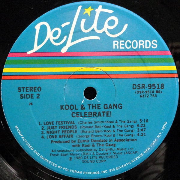 Kool & The Gang : Celebrate! (LP, Album, 26 )
