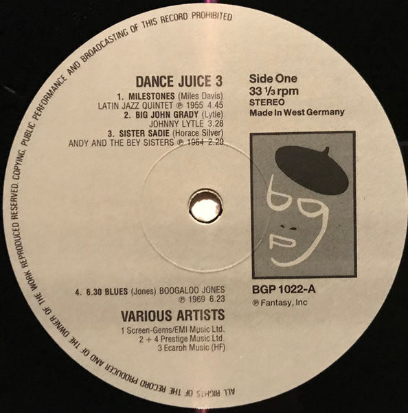 Various : Dance Juice Vol. 3 (LP, Comp)