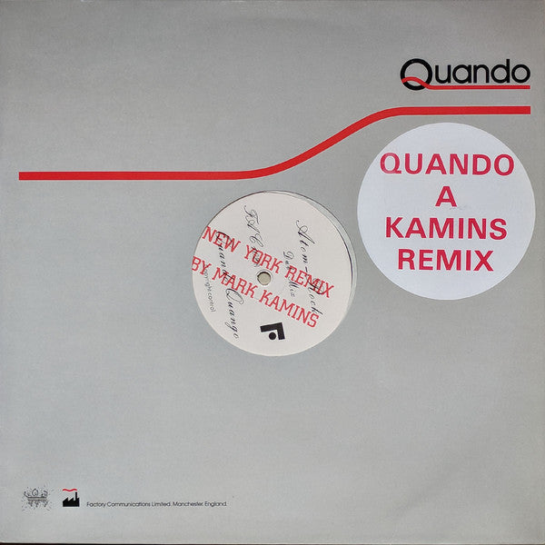 Quando Quango : Atom Rock (New York Remix) (12")