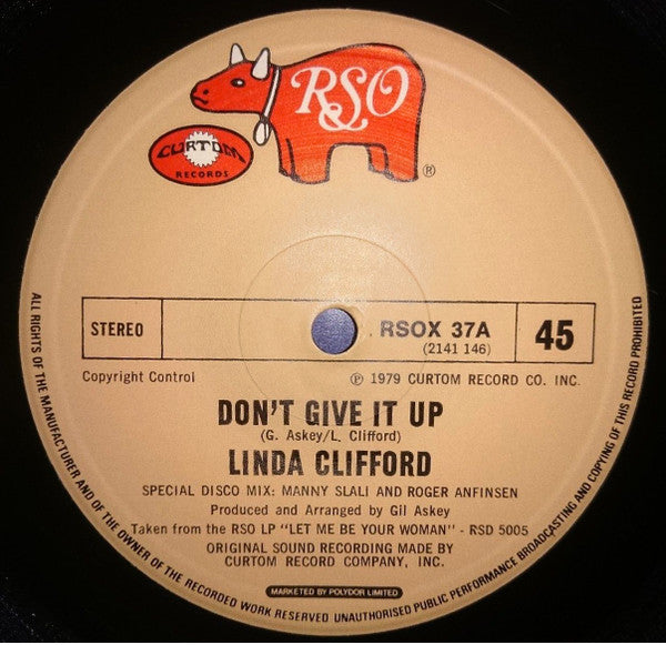 Linda Clifford : Don't Give It Up (12" Extended Disco Version) (12", Ltd)