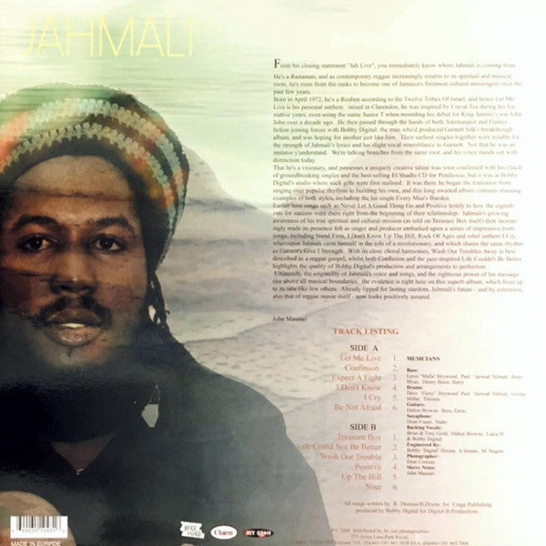 Jahmali : Treasure Box (LP)