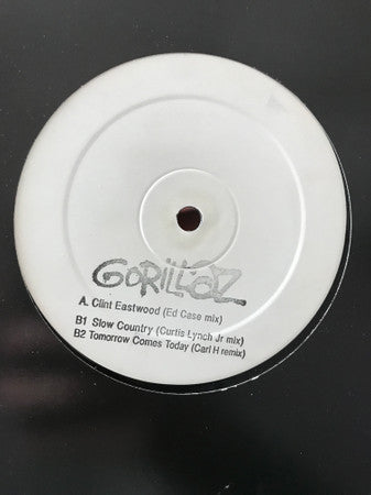 Gorillaz : Clint Eastwood (12", Promo, W/Lbl, Sta)