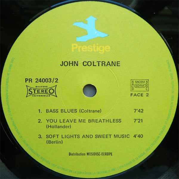 John Coltrane : John Coltrane (2xLP, Comp)