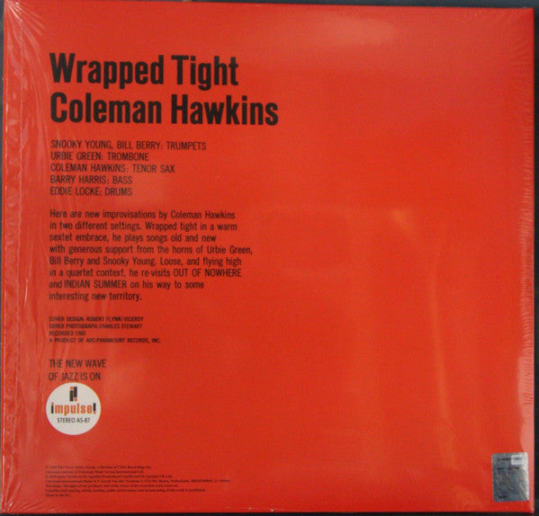 Coleman Hawkins : Wrapped Tight (LP, Album, RE, Gat)