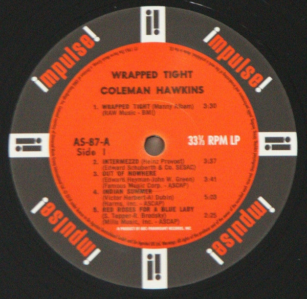 Coleman Hawkins : Wrapped Tight (LP, Album, RE, Gat)