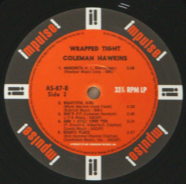 Coleman Hawkins : Wrapped Tight (LP, Album, RE, Gat)