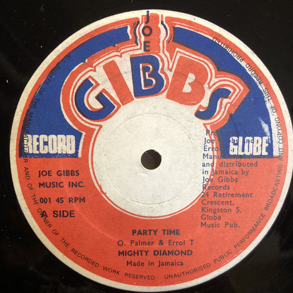 Mighty Diamond* : Party Time (12")