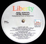 Noel Pointer : All My Reasons (LP, Album, Cap)